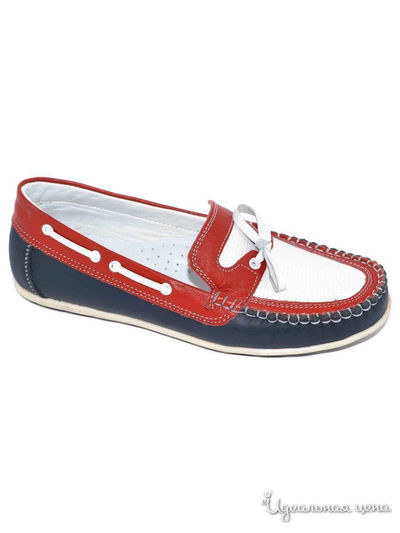 Мокасины Black Tavern, цвет красный