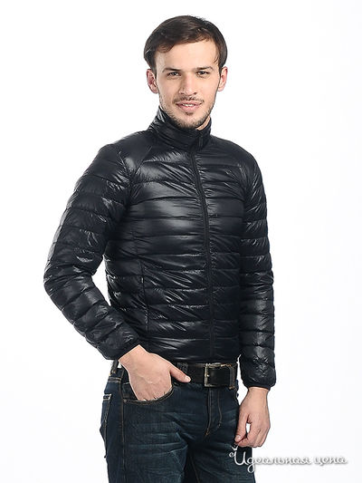 Пуховик Double Black, цвет цвет темно-синий