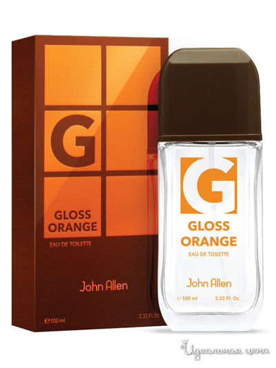 Туалетная вода GLOSS ORANGE, 100 мл, GLAMOUR