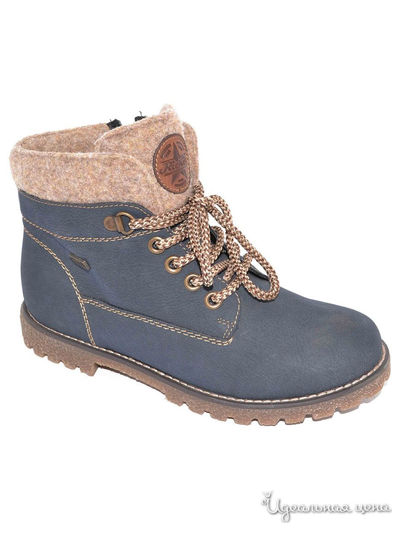 Ботинки RIEKER, цвет темно-синий