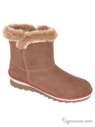 Ботинки RIEKER, цвет коричневый