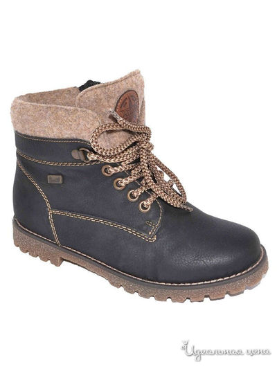 Ботинки RIEKER, цвет черный