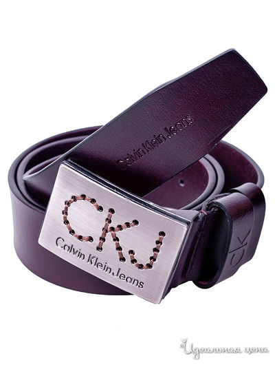 Ремень Calvin Klein, цвет коричневый
