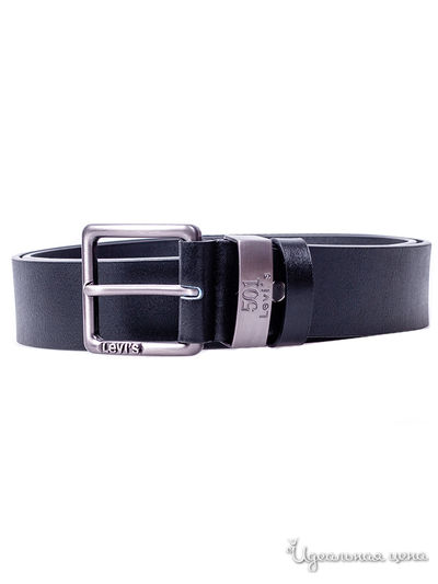Ремень Levi's, цвет черный