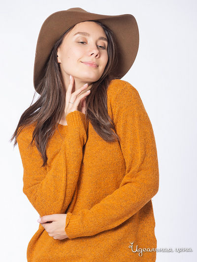 Шляпа Zara, цвет коричневый