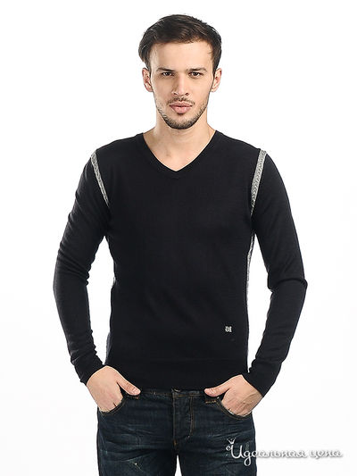 Джемпер Double Black, цвет цвет темно-синий / серый