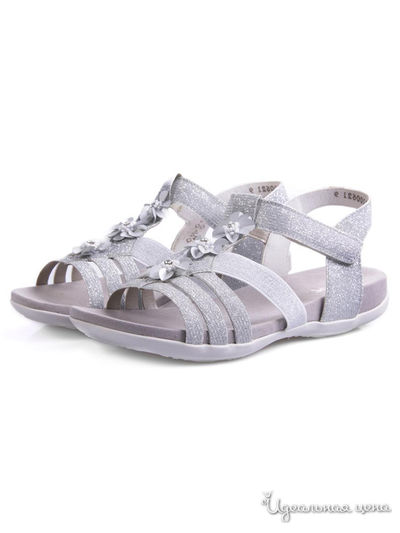 Сандалии RIEKER, цвет серебряный
