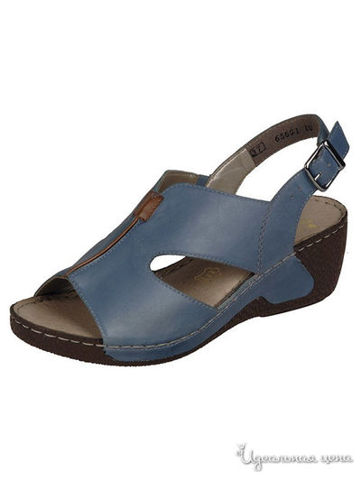 Босоножки RIEKER, цвет синий