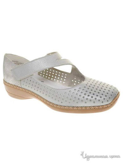 Туфли RIEKER, цвет серый