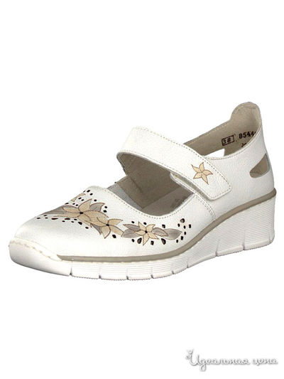 Туфли RIEKER, цвет белый