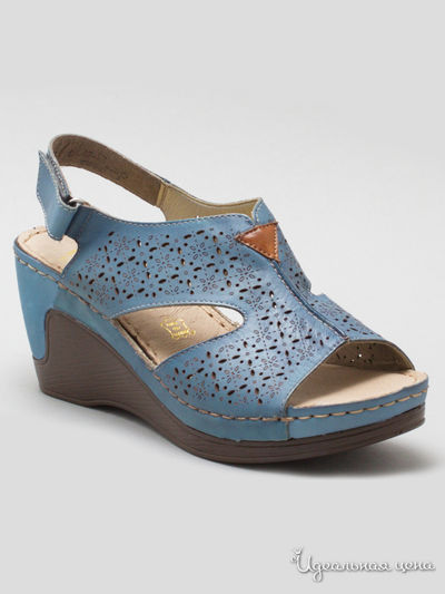 Босоножки RIEKER, цвет синий