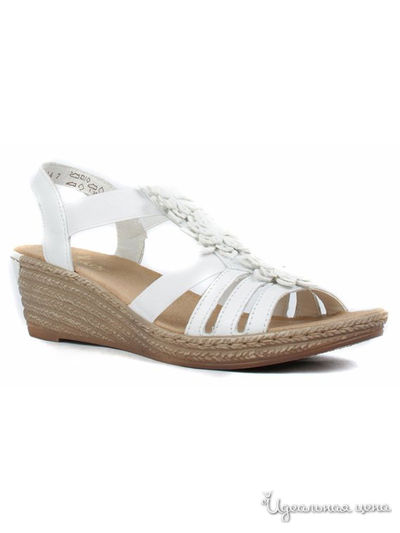 Босоножки RIEKER, цвет белый