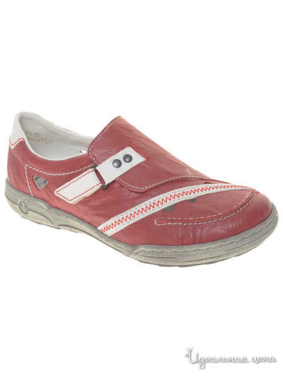 Полуботинки RIEKER, цвет терракотовый