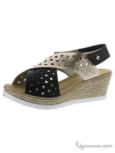 Босоножки RIEKER, цвет черный