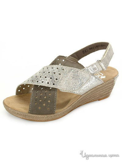 Босоножки RIEKER, цвет коричневый