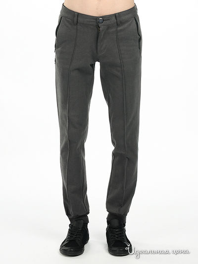 Брюки Double Black, цвет цвет серый