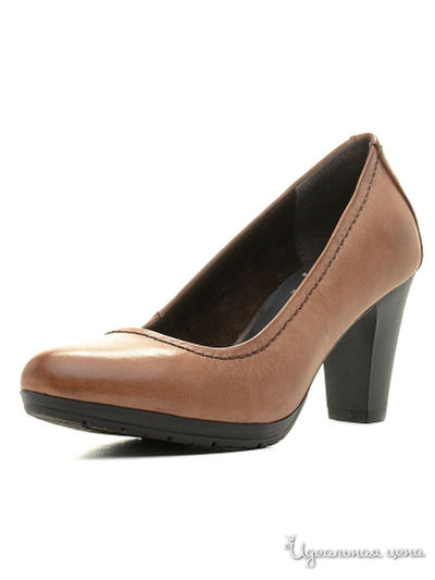 Туфли JANA, цвет коричневый