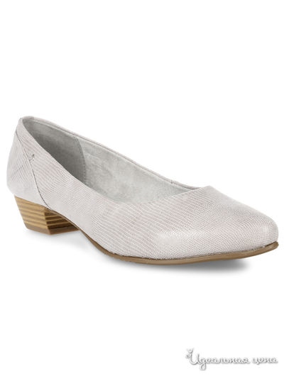 Туфли JANA, цвет серый