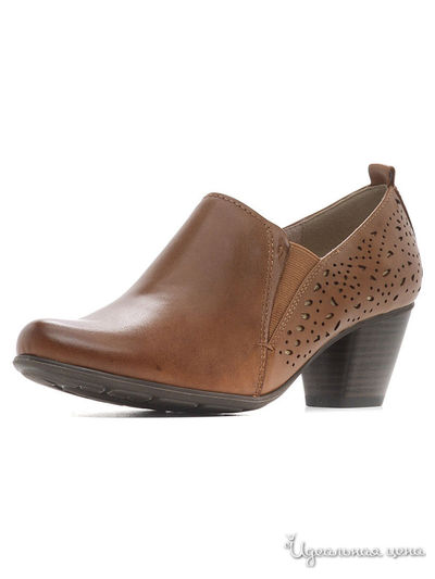 Туфли JANA, цвет коричневый