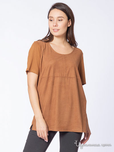 Блуза Klingel, цвет коричневый