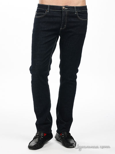 Джинсы Double Black, цвет цвет черно-синий