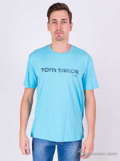 Футболка Tom Tailor, цвет голубой