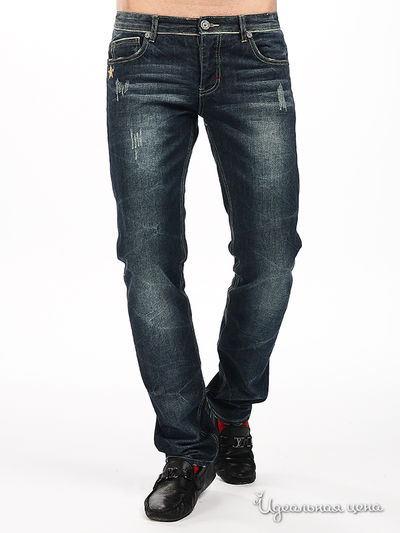 Джинсы Double Black, цвет цвет синий