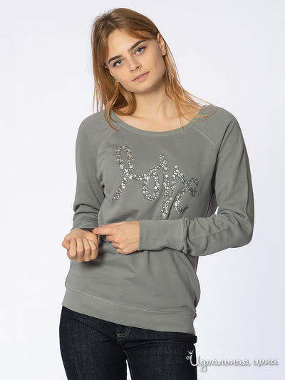 Свитшот Tom Tailor, цвет серый