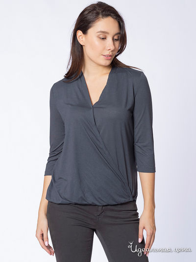 Блуза Tom Tailor, цвет серый