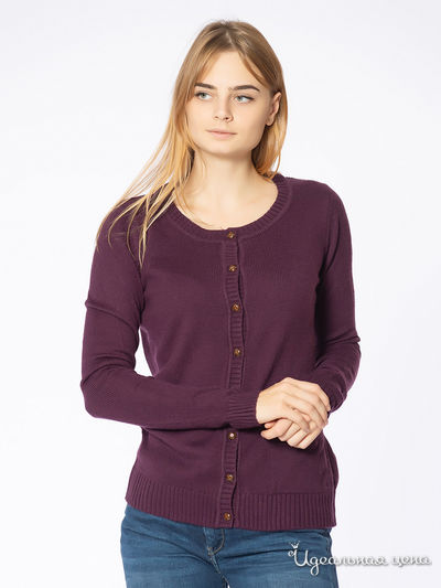 Кардиган Tom Tailor, цвет фиолетовый