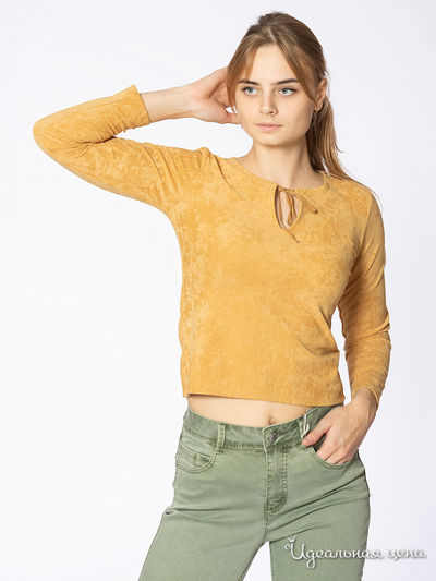 Блуза Tom Tailor, цвет горчичный