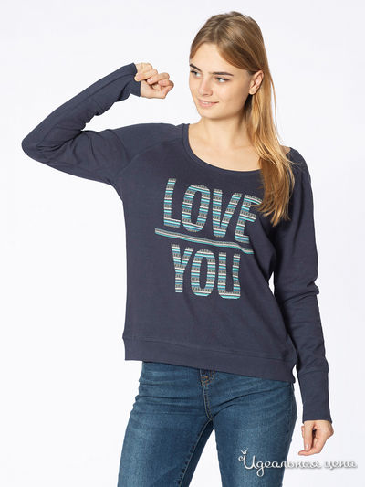 Свитшот Tom Tailor, цвет синий