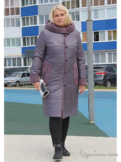 Пальто Trendline, цвет фиолетовый