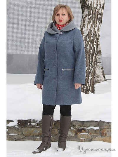 Пальто Trendline, цвет темно-голубой