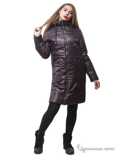 Пальто Trendline, цвет темно-фиолетовый