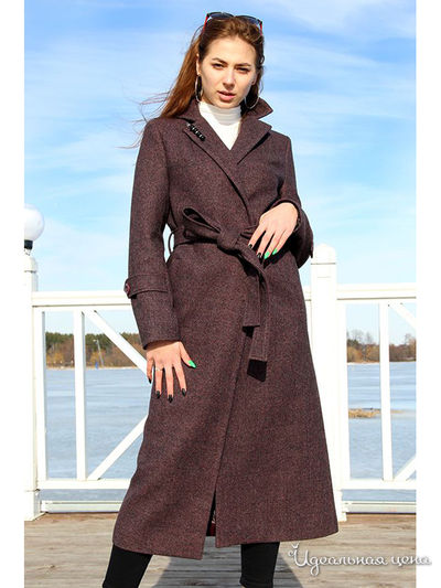 Пальто Trendline, цвет бордовый