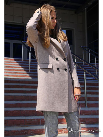 Пальто Trendline, цвет бледно-розовый