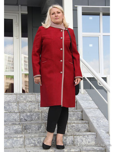 Пальто Trendline, цвет красный