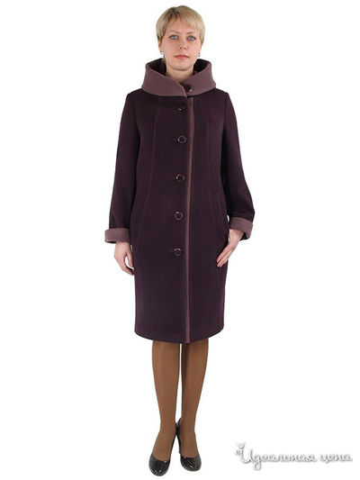 Пальто Trendline, цвет темно-фиолетовый