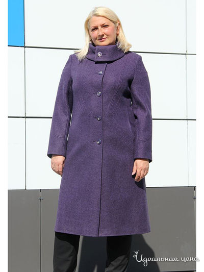 Пальто Trendline, цвет темно-сиреневый