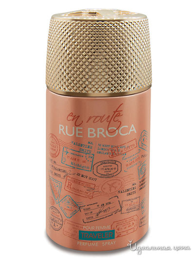 Дезодорант-спрей парфюмированный TRAVELER POUR FEMME, 250 мл, RUE BROCA