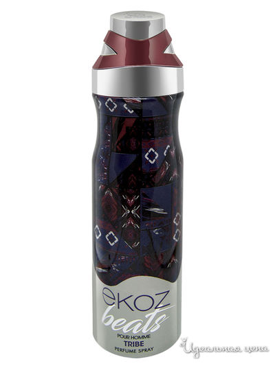 Дезодорант-спрей парфюмированный TRIBE POUR HOMME, 200 мл, EKOZ BEATS
