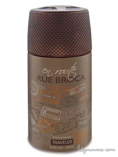 Дезодорант-спрей парфюмированный TRAVELER POUR HOMME, 250 мл, RUE BROCA