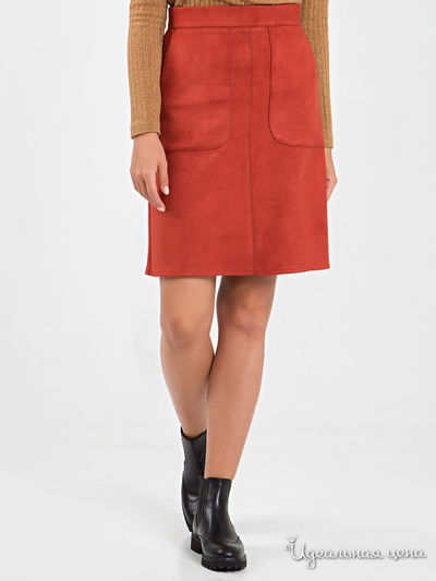 Юбка MariKo, цвет терракотовый