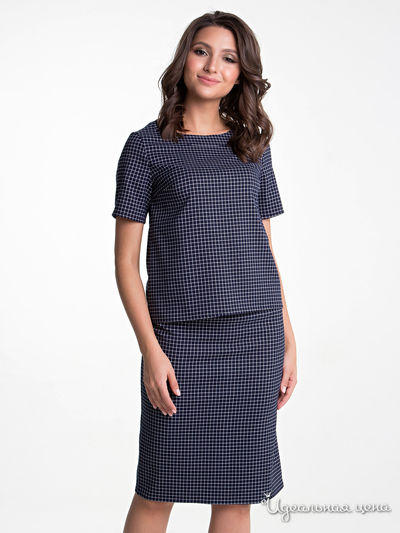 Костюм MariKo, цвет темно-синий, молочный