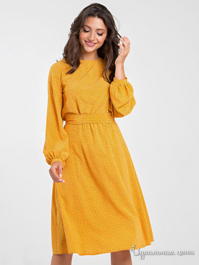 Платье MariKo, цвет желтый