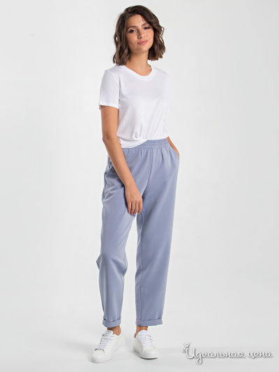 Брюки MariKo, цвет светло-голубой
