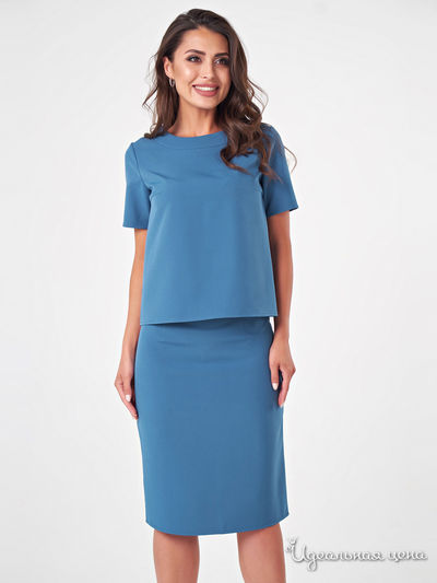 Костюм MariKo, цвет темно-голубой