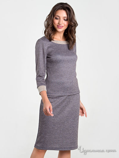 Костюм MariKo, цвет бежевый, синий