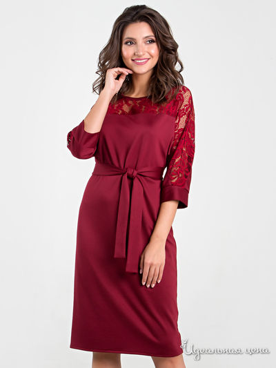 Платье MariKo, цвет бордовый